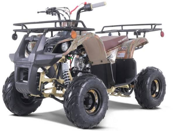 Tao Motor ATA 125D 125cc Kids ATV Gas Powered, Automatic w/Reverse, and Packed with Safety Features